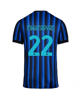 Inter Milan Henrikh Mkhitaryan #22 Maglia Gara Casa Repliche 2025-26 Maniche Corte